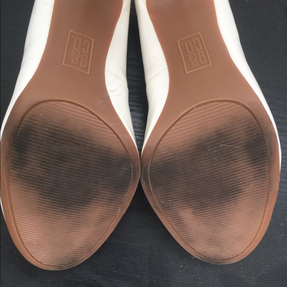 Nine & Co. White Heels size 10m - Picture 6 of 8